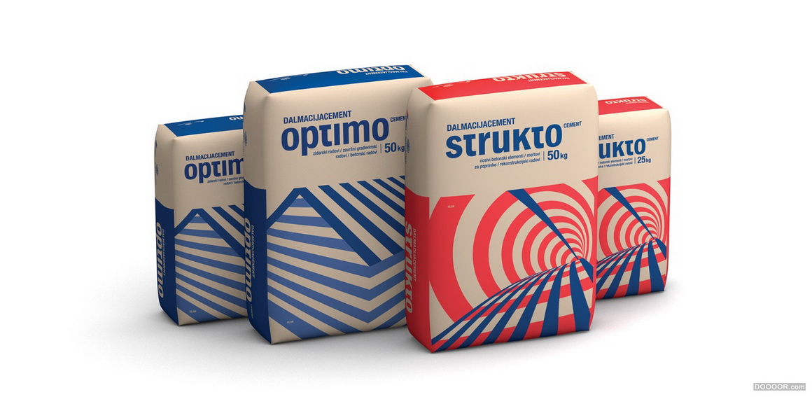 克羅地亞CEMEX水泥袋包裝設計 克羅地亞CEMEX水泥袋包裝設計